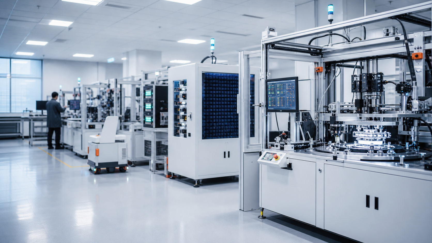 Modern electronics automation and testing laboratory